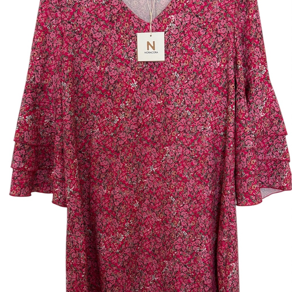 Noracora  Pink Floral Dress